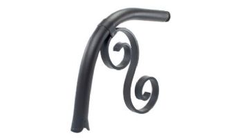 Black Oak Foundry Large Droop Spout | Almost Black Finish | S7700-BLK | S7742-BLK