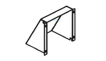 Raypak Intake Air Vent Hood | 010746F