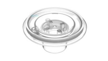 Color Match 2"S Adjustable Pebble Top Floor Inlet | Clear | PTFR-CLR
