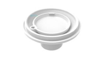 Color Match 2"S Adjustable Pebble Top Floor Inlet | White | PTFR-01