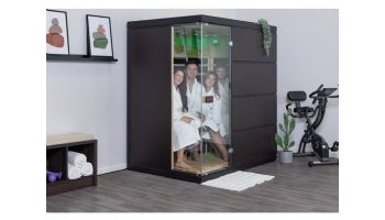 HeatWave Sirona 4-Person Hemlock Infrared Sauna with 8 Carbon Heaters | SA7009