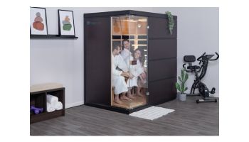 HeatWave Sirona 3-Person Hemlock Infrared Sauna with 8 Carbon Heaters | SA7008