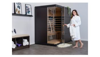 HeatWave Sirona 3-Person Hemlock Infrared Sauna with 8 Carbon Heaters | SA7008