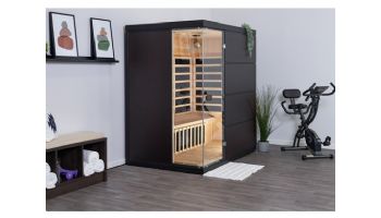 HeatWave Sirona 3-Person Hemlock Infrared Sauna with 8 Carbon Heaters | SA7008