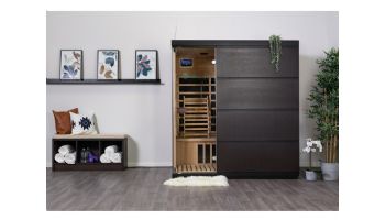 HeatWave Sirona 3-Person Hemlock Infrared Sauna with 8 Carbon Heaters | SA7008