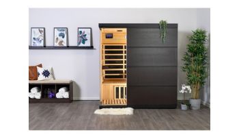 HeatWave Sirona 3-Person Hemlock Infrared Sauna with 8 Carbon Heaters | SA7008