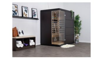HeatWave Sirona 3-Person Hemlock Infrared Sauna with 8 Carbon Heaters | SA7008