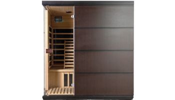 HeatWave Sirona 3-Person Hemlock Infrared Sauna with 8 Carbon Heaters | SA7008