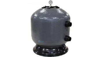 Waterco Micron SM1200 48" Commercial Vertical Sand Filter | 4" Bulkhead Connections 58 PSI | 12.56 Sq. Ft. 126 GPM | 22001204804NA