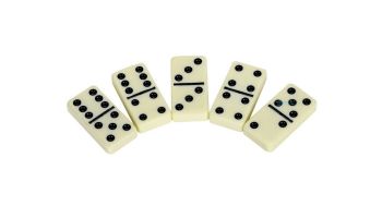 Hathaway Premium Domino Set with Wooden Carry Case | NG2133 BG2133