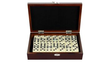 Hathaway Premium Domino Set with Wooden Carry Case | NG2133 BG2133
