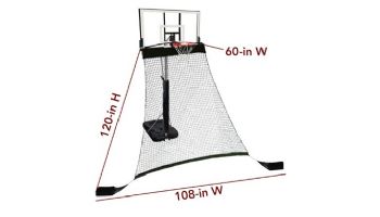 Hathaway Rebounder Basketball Return System for Shooting Practice | BG3403