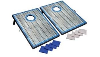 Hathaway Atlantic Cornhole Bean Bag Toss Game Set with LED Lights | BG5036