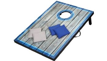 Hathaway Atlantic Cornhole Bean Bag Toss Game Set with LED Lights | BG5036