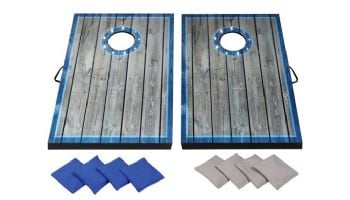 Hathaway Atlantic Cornhole Bean Bag Toss Game Set with LED Lights | BG5036