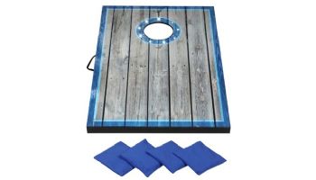 Hathaway Atlantic Cornhole Bean Bag Toss Game Set with LED Lights | BG5036