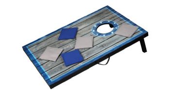 Hathaway Atlantic Cornhole Bean Bag Toss Game Set with LED Lights | BG5036