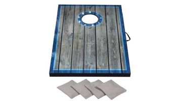 Hathaway Atlantic Cornhole Bean Bag Toss Game Set with LED Lights | BG5036