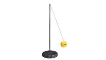Hathaway Tetherball Set with Fillable Base | Black / Yellow | BG5034