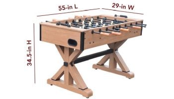 Hathaway Daulton 55-In Foosball Table | BG50351