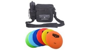 Hathaway Disc Golf Starter Set with 6 Discs and Case | BG5038