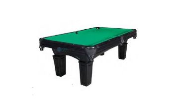 Hathaway Cobra 8-Foot Slate Pool Table | Red Felt | NG2687RD