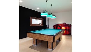 Hathaway Seville 62-In Hardwood Back Bar Mirror | Mahogany Finish | NG2729 BG2729
