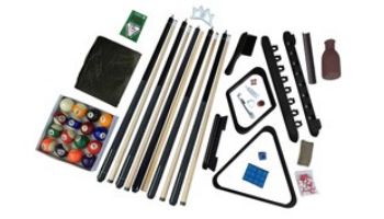 Hathaway Deluxe Billiards Accessory Kit | Walnut | NG2540W BG2540W