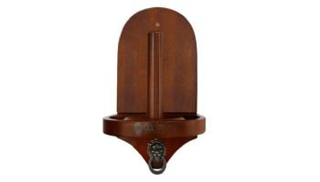 Hathaway Premier Wall-Mounted Cone Chalk Holder | Walnut | NG2549W BG2549W