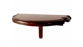 Hathaway Premium Half Moon Wall Shelf | Walnut | NG2552W BG2552W