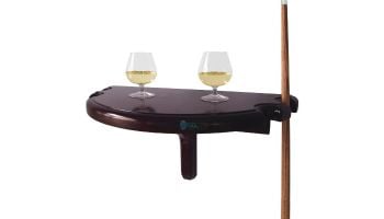 Hathaway Premium Half Moon Wall Shelf | Mahogany | NG2552M BG2552M