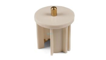 Coolaroo 30 mm Idle End Plug Rib | Cream | Z 1-IP30