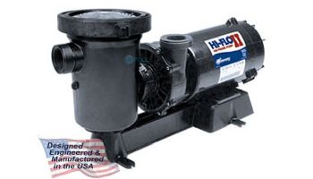 Waterway CSA Hi-Flo II Side Discharge 48-Frame 1.5HP Above Ground Pool Pump 115V 11.6 Amps | 25' NEMA Cord | PHC1151-25