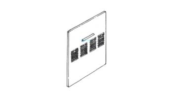 Raypak Door Assembly | 001836F