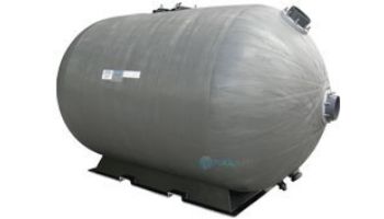Waterco MD10000 79" Micron Commercial Horizontal Sand Filter 4Bar | 10" Flange Connection Deep Bed | 79" X 220" | 110 Square Foot | 2209040410USA