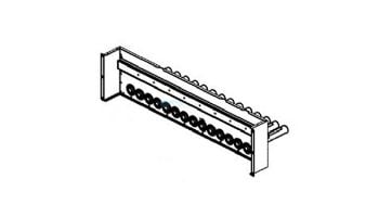 Raypak Burner Assembly with Burners | 009719F