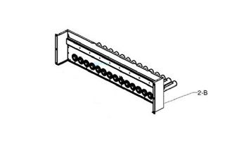 Raypak Burner Mounting Assembly | 009725F