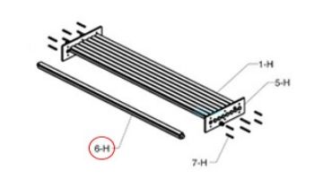 Raypak Heat Exchange Tube | Cupro Nickel | 007526F