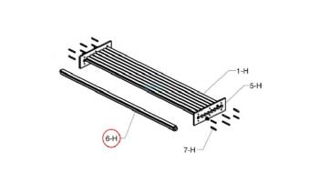 Raypak Heat Exchange Tube | Cupro Nickel | 007526F