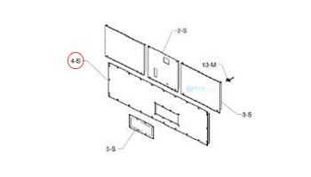 Raypak Lower Front Jacket Panel | 009756F