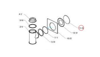 Raypak Flue Exhaust Cover Panel | 009773F