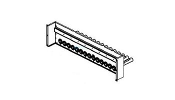 Raypak Burner Assembly with Burners | 009720F