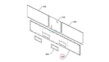 Raypak Lower Front Jacket Panel | 009652F