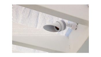 FX Luminaire DE 3 LED Down Light | Flat White | Zone Dimming | Mini Mount | DEZD3LEDFW