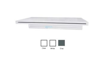 Natural Wonders Classic 72" Waterfall with | 6" Lip Back Port | White | 25577-630-000