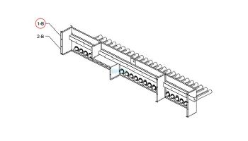 Raypak Burner Assembly with Burners | 009602F