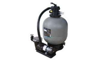 Waterway Carefree Above Ground Pool 26" Top Mount Sand Deluxe Filter System | 1.5HP 2-Speed Pump 3.5 Sq. Ft. Filter | 3' NEMA Cord | FSS026915-6