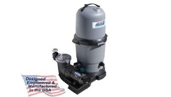 Waterway ClearWater II Above Ground Pool D.E. Deluxe Filter System | 1HP Pump 12 Sq. Ft. Filter | 3' NEMA Cord | FDS044107-6S