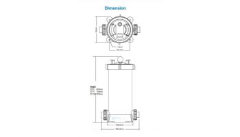 Waterco CC50 Trimline Cartridge Filter | 21405031NA