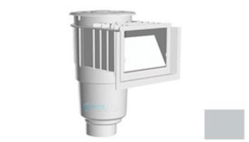 AquaStar Flow Star Skimmer with Water Stop Face, Float Assembly, Basket, Lid, Adjustable Collar and 4" Socket Sump | Black | SKR102D